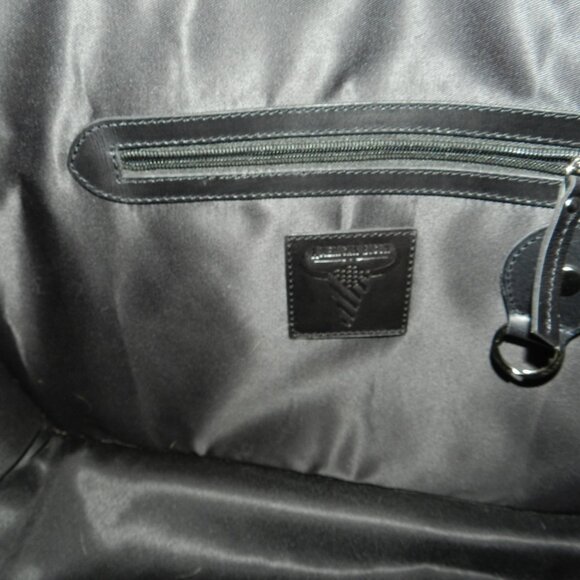 American Bison Darling Hair-on Cowhide Genuine Leather Tote Bag 🆕⌚📦🏃💨🚚 - Picture 11 of 16